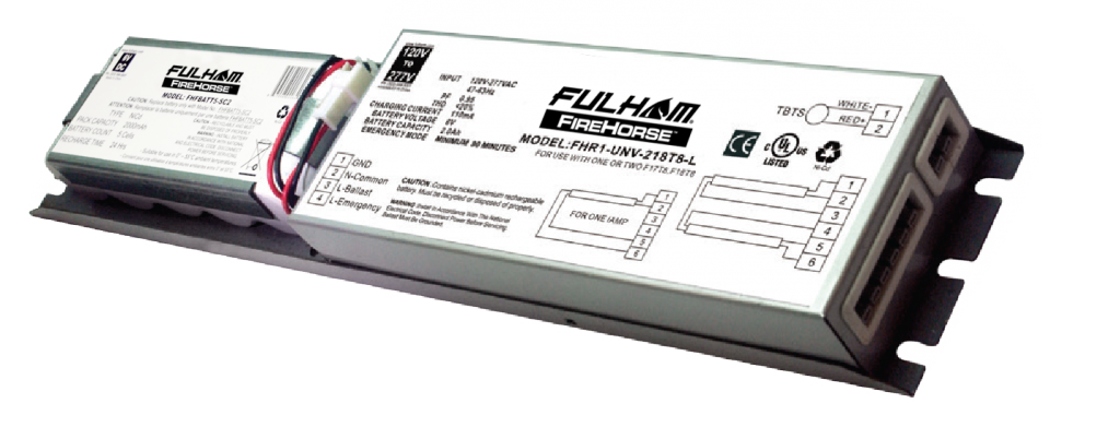 Fulham: Combination AC Electronic and Emergency Ballasts ballast wiring diagrams 